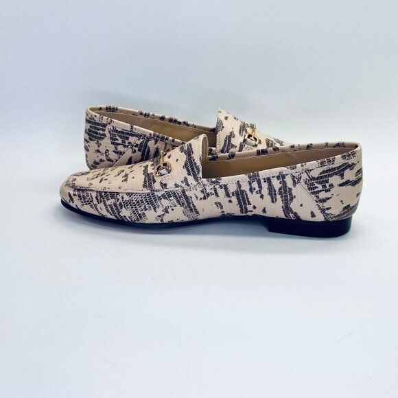 Sam Edelman Loraine Snake‑Print Loafer Size 10M Leather Driving Slip-On - Picture 9 of 16
